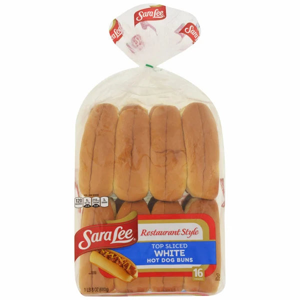 Panecillos para hot dogs de Sara Lee, 16 unidades